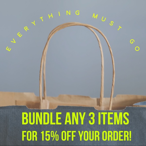 EVERYTHING MUST GO: Bundle 3 items for 15% off! - Picture 1 of 1